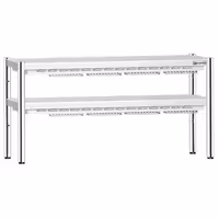 Toplinski most za grijanje hrane – infracrveni – s keramičkim grijačem – 1600x370 mm – 1,40 kW – 2 grijane etaže – podesiva visina