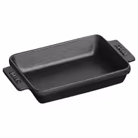 STAUB | SPECIALITIES - Mini tepsija za pečenje - 180x110 mm - Lijevano željezo - Crna boja