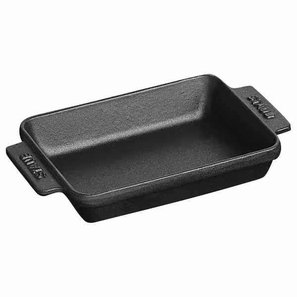 STAUB | SPECIALITIES - Mini tepsija za pečenje - 180x110 mm - Lijevano željezo - Crna boja