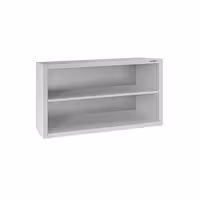 RVS wandkast ECO - 1000x400x650mm - open