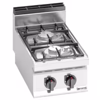 Fogão a gás de mesa - 9,5kW - 2 queimadores