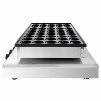 Commercial Waffle Maker - Single - Manual - 1.7kW - Shape: Poffertjes - Ø 42mm - for 50 pieces - plates with Teflon coating