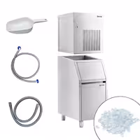 Premium Plus modularni aparat za proizvodnju pahuljastog leda – 155 kg/24, uključujući spremnik za pohranu leda od 100 kg