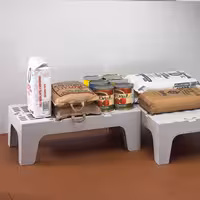 CAMBRO | Serija S - Skladišna baza za teški teret - 915 mm - Sa perforiranom površinom - Točkasto siva boja