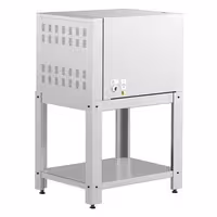 Electric Deck Pizza Oven - Twin Deck - Refractory Stone Deck - 4+4 x Ø 34cm (13.4") - Mechanical Controls - incl. Base frame