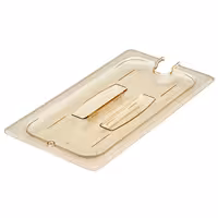 (6 komada) CAMBRO | H-PAN™ - GN poklopac 1/3 otporan na toplinu - Sa urezom i drškom - Jantar