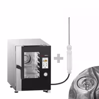 Electric Commercial Combi Oven COMPACT - Touchscreen Controls - 6x GN 1/1 - Slimline - incl. Automatic washing system & Core temperature probe