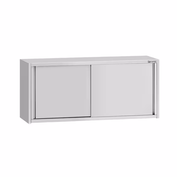 خزانة حائط ستانلس ستيل ECO - 1600x400mm - مع باب انزلاقي - ارتفاع 650 mm