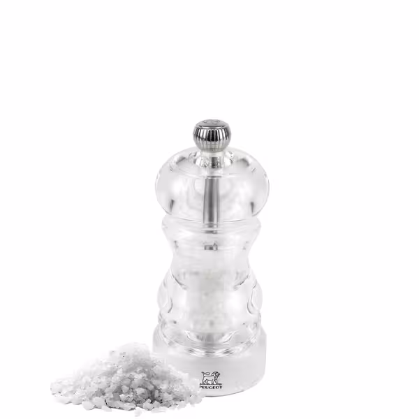 (6 pieces) PEUGEOT | NANCY - Salt Mill - Acrylic - Height: 120mm