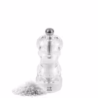 (6 pieces) PEUGEOT | NANCY - Salt Mill - Acrylic - Height: 120mm