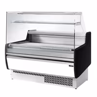 Serve Over Counter - 1310mm - with 2 doors - 1 shelf - white front panel - capacity 144 litres