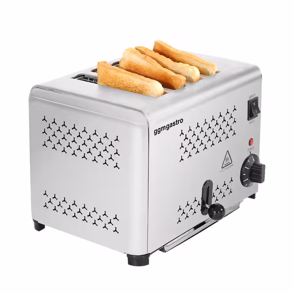 Toster - 1,8 kW - za 4 kriške