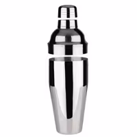 (6 adet) Kokteyl Shaker - Klasik - Paslanmaz çelik - 700ml