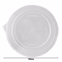 (264 pcs) Reusable Polypropylene Lid - 190x190mm - Clear