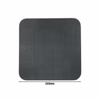 (6 adet) SELTMANN WEIDEN | Coupe tabak - düz kare - 260x260 mm - antrasit