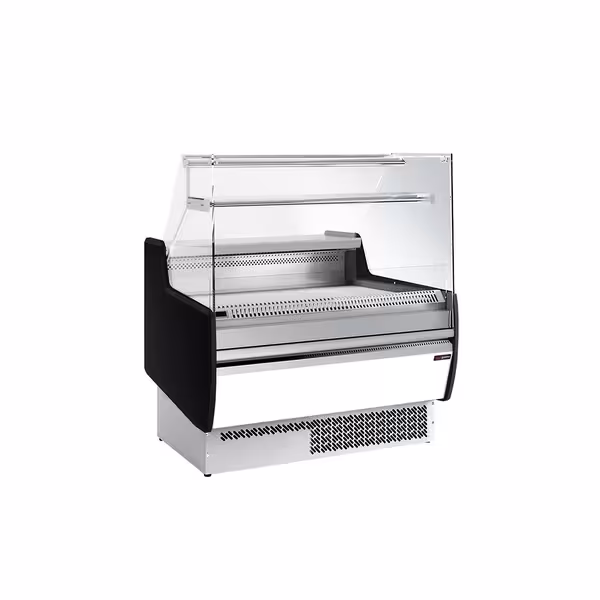 Serve Over Counter - 998x953mm - front panel white - with 1 door - with 1 shelf - capacity 110 litres