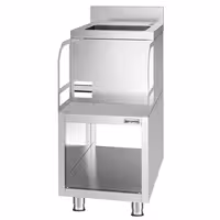 Cocktail Base Unit - Bar Cocktail Station with Sink - Stainless Steel - 400x590 mm - with Mixer Station