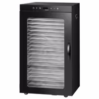 Toidukuivati - 24 restiga - must - 2 kW