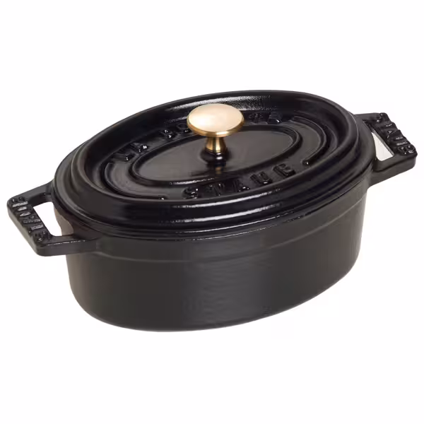 STAUB | LA COCOTTE - Mini Cocotte - Ø 110 mm - Liveno željezo - Crna