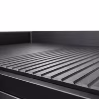 Commercial Electric Griddle - 4.4kW - Smooth/Ribbed Plate (half & half) - Cooking area: 600x335mm