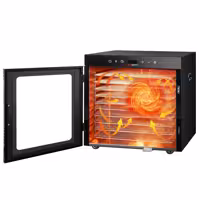 Toidukuivati - 10 restiga - roostevabast terasest - 800 W