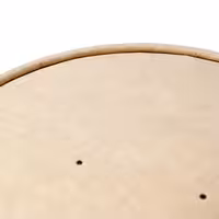 (300 pcs) Food Lidding Tray Paperboard - 185mm - Round - Brown