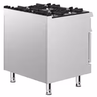 Plynový sporák - 32 kW - 4 hořáky - vč. plynové trouby statické - 6 kW