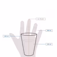 (1000 pcs) Reusable Lid - Transparent - fits 200ml Deli Cup Ø80mm