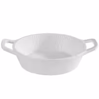 (60 adet) Kase - MINI - Melamin - 70ml - köşeli - taşıma kulplu - 115x85mm - Derinlik:25mm - Beyaz