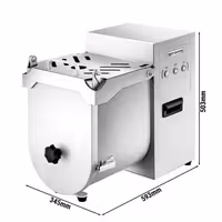 Električni mikser za meso – 30 litara – 20 kg – 550 W – naprijed i natrag