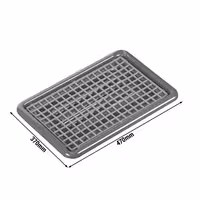 FUCHS | DELFIN® glass drainer with 1 draining mat