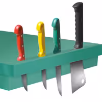 Suport cuțite pentru plăci de tăiere - 600 mm - verde