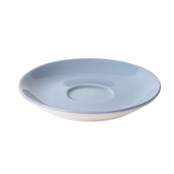 (6 adet) BART COLOUR CAFE - Cappuccino Fincan Tabağı - Ø155mm - Hellblau