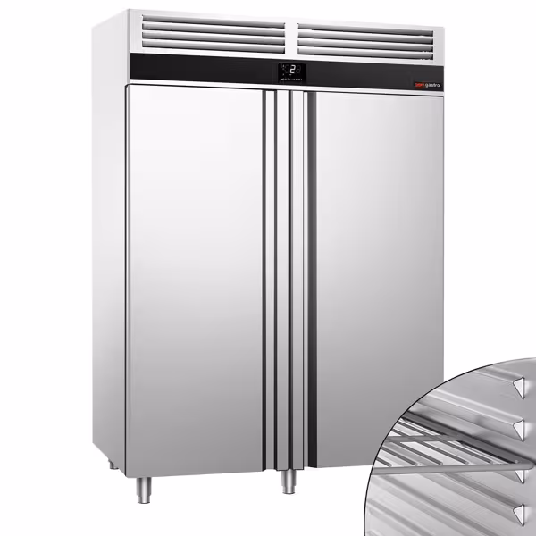 Szafa chłodnicza PREMIUM – GN 2/1 – 1400 L – z 2 drzwiami