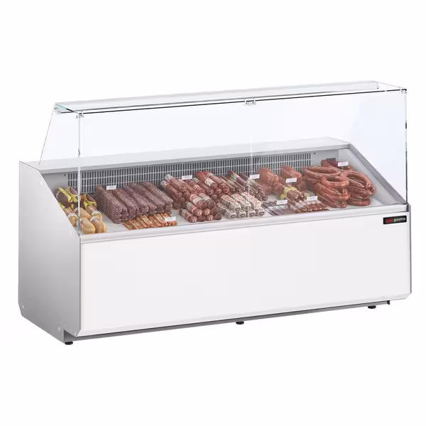 Chladicí pult - 2500 mm - přední panel bílý