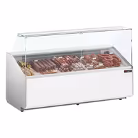 Chladicí pult - 2500 mm - přední panel bílý