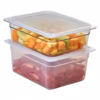 (6 komada) CAMBRO | Polipropilenski GN-Poklopac 1/2 - Hermetičan - Mliječna boja
