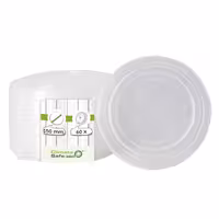 (60 pcs) Reusable Lid - 166x157mm - Clear