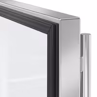 Rashladni pult ECO - 1360x700 mm - 282 l - Ventilirano hlađenje - s 2 staklena vrata