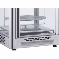 Commercial Heated Display Cabinet - 470mm - 1.2kW - with 4 shelves