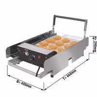 Električni toster za hamburger peciva - Mehaničko - 2,2 kW