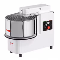 Spiralna miješalica za tijesto - 53 l / 44 kg - 2 brzine - podizna glava i uklonjiva posuda - s mehaničkim timerom - 400 V