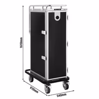 Banketwagen - Verwarmd - 246 liter - voor 14x GN 1/1