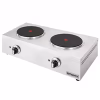 Cocina eléctrica de sobremesa - 5,2kW - 2 placas