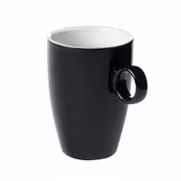 (6 adet) BART COLOUR CAFE - Kahve Fincanı - 230ml - Siyah