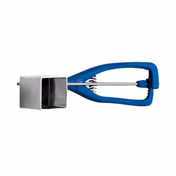 Jäätisevorm - Ristkülik - 32x32 mm - roostevaba teras - 1/30 l