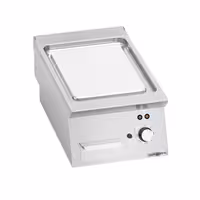 Elektromos rostlap - 4,8 kW - Sima - Sütőfelület: 400x730 mm - asztali