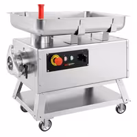 Električni stroj za mljevenje mesa – glava 42 - 700 kg/h - 4 kW - 400 V (trofazni) - s kotačima - ploča 4 mm