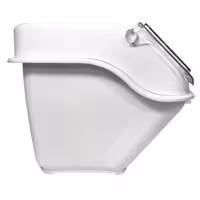 Spremnik za sastojke - s prednjim poklopcem - 486x593 mm - 40 l - polipropilen - bijela - može se slagati