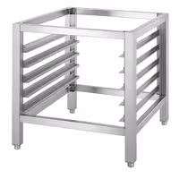 Base Stand - with 5x GN 1/1 Tray Rack - for Commercial Combi Ovens - 905x760x680mm - 5x GN 1/1 - Stainless Steel - for KB2011